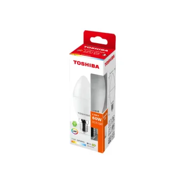 TOSHIBA LED ECO FLARE C35 E14 5.9W 2700K
