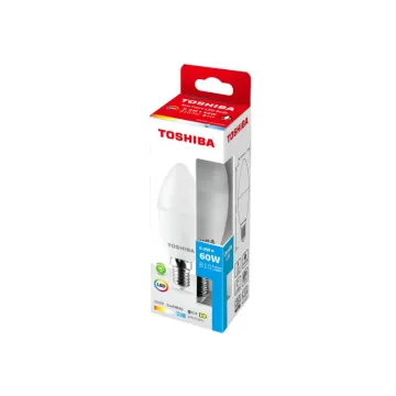 TOSHIBA LED ECO FLARE C35 E14 5.9W 6500K