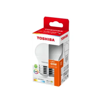 TOSHIBA LED ECO FLARE G45 E27 5.9W 2700K
