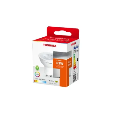 TOSHIBA LED ECO FLARE GU10 3.9W 36D 2700K
