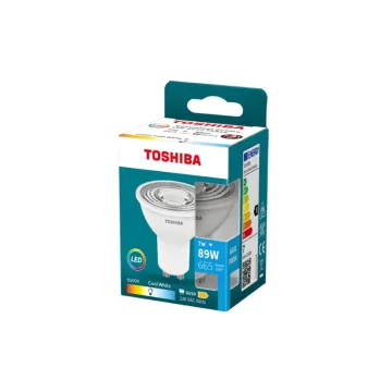 TOSHIBA LED ESSENTIAL PRIME GU10 7W 36D 6500K