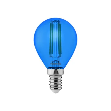 TOSHIBA LED FILAMENT COLOR BLUE G45 E14 4.5W