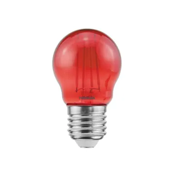 TOSHIBA LED FILAMENT COLOR RED G45 E27 4.5W