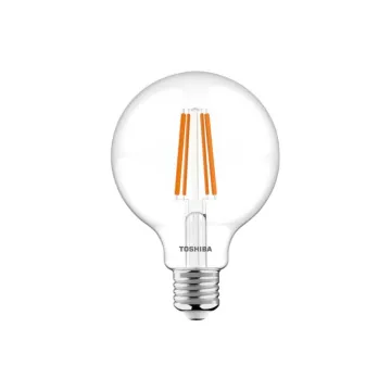 TOSHIBA LED FILAMENT G95 E27 9W 2700K DIMMABLE