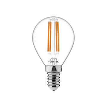 TOSHIBA LED FILAMENT G45 E14 4.5W 2700K DIMMABLE