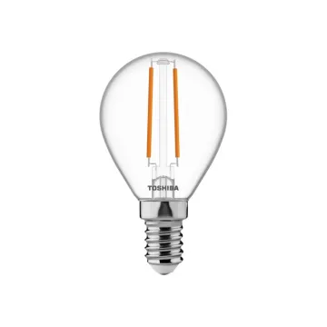 TOSHIBA LED FILAMENT G45 E14 2.5W 2700K