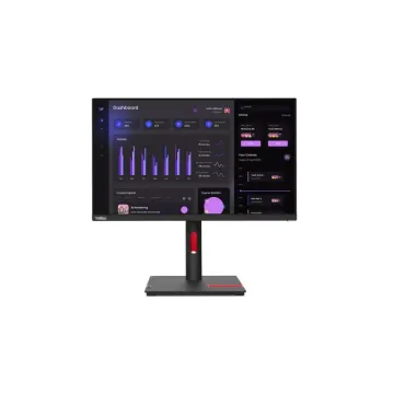 Monitor Lenovo ThinkVision T24i-30 23.8'' IPS FHD, HDMΙ, Display Port, VGA, Height adjustable, 3 Years Warranty 63CFMAR3EU