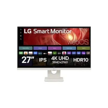 Monitor LG 27U731SA-W / 27'' 4K UHD IPS / 60Hz / HDR10 / USB-C / Voice Recognition / Tilt / VESA – PN: 27U731SA-W