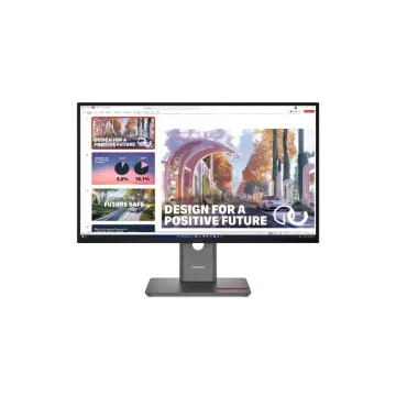 Monitor Lenovo ThinkVision P27QD-40 27'' QHD IPS/HDMI/USB-C/Ethernet/ Speakers/3Y Warranty 64B3GAT2EU