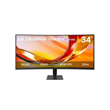 Monitor LG 34U601B-B/34-WQHD-LED-120Hz/21:9 UltraWide Curved FreeSync - 34U601B-B
