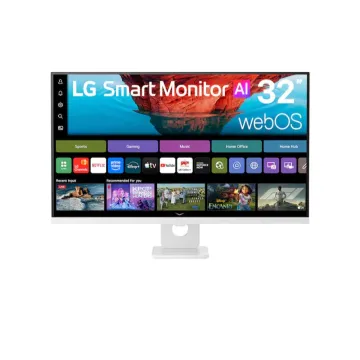 Monitor LG 32U721SB-W/32-UHD-IPS/webOS-AirPlay-USB-C 65W - 32U721SB-W