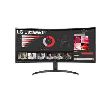 Monitor LG Curved UltraWide 34WR50QC 34'' 4K VA 100Hz 5ms,HDR, HDMI, DisplayPort, Curved, 3Y - 34WR50QC-B