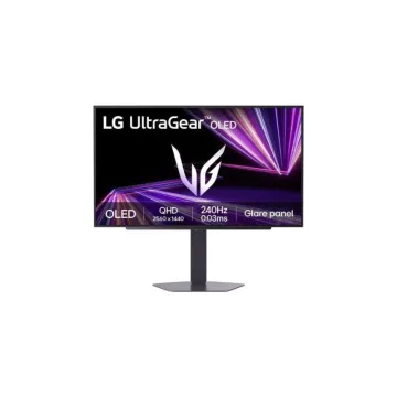 LG 27 Inch UltraGear™ Glossy OLED QHD 1440p 240Hz 0.03ms G-Sync Compatible Gaming Monitor (27GX704A-B.AEU)