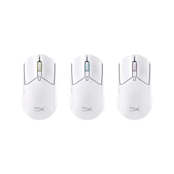 HyperX Pulsefire Haste 2 Wireless Gaming Mouse - White - 6N0A9AA