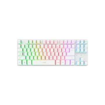 Gaming Keyboard Trust GXT831W Thado TKL White US - 26083