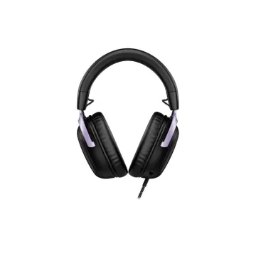 HyperX Cloud III Over Ear Wired Gaming Headset Black/Lavender - DF7F0AA