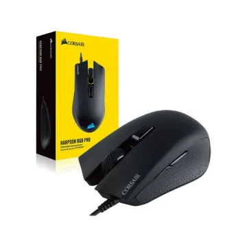 Corsair Wired Optical Gaming Mouse Harpoon RGB Pro FPS/MOBA 12.000 Dpi - Black - CH-9301111-EU