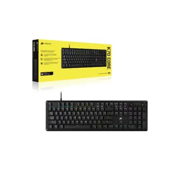 Corsair Optical-Mechanical Gaming Keyboard K70 Core Red linear with Polycarbonate Keycaps GR-Layout - CH-910971E-NA