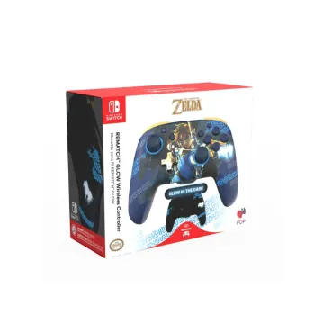 PDP Rematch Wireless Controller for Nintendo Switch - Link Hero Glow in the Dark
