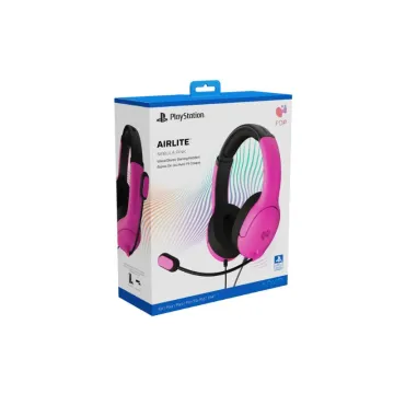 PDP Airlite Wired Stereo Headset for PlayStation -Nebula Pink