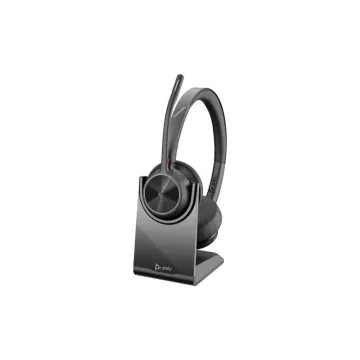 Poly Voyager 4320 Headset +BT700 dongle +Charging Stand - 77Z00AA