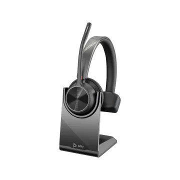Poly Voyager 4310 USB-C Headset + BT700 Dongle + Charging Stand / Warranty - (77Y96AA)