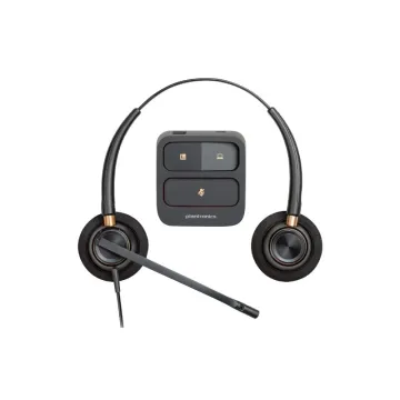 Poly EncorePro 520 Binaural Headset +Quick Disconnect (783P7AA)