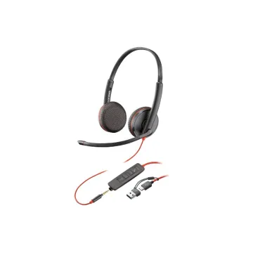 Poly Headset Blackwire 3225 USB-C/A (BULK) (8X229A6)