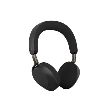 Jabra Evolve3 75 MS - USB-A with Dongle - Black (Wireless Charging Pad) (37599-999-989)