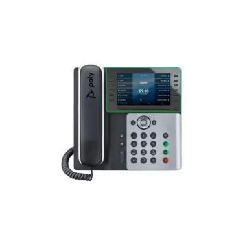 Poly Edge E550 IP Phone and PoE-enabled - 82M91AA