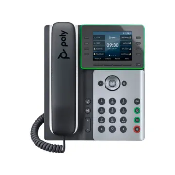 Poly Edge E350 IP Phone and PoE-enabled - 82M89AA