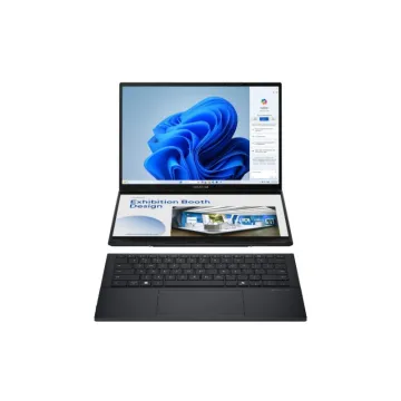 Laptop Asus Zenbook Duo 14'' OLED / ARL H Core Ultra 7/ 32GB /1TB SSD/ Intel Arc Graphics/ Windows 11 Pro/ Touch/ 2Y 90NB14X1-M00A30