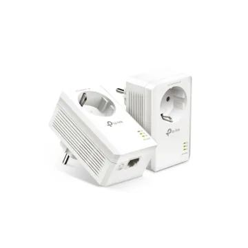 Tp-Link AV1000 Gigabit Passthrough Powerline Starter Kit (TL-PA7017P KIT)