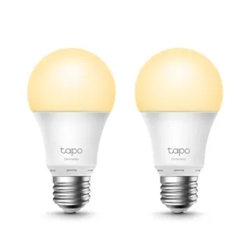 Tp-Link Tapo Smart Wi-Fi Light Bulb, Dimmable (L510E 2-PACK)
