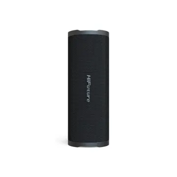 HiFuture Ripple Black Portable Bluetooth Speaker