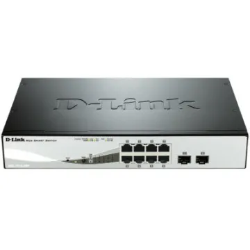 D-Link 8-port Smart Managed Gigabit Switch (DGS-1210-08P)