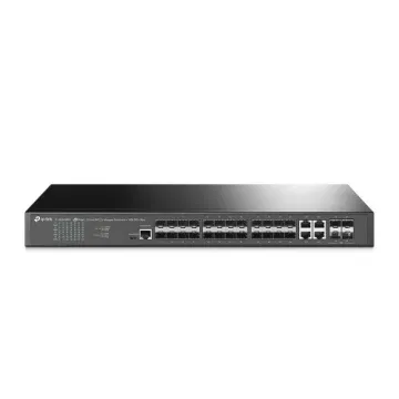 Tp-Link JetStream 24-Port SFP L2+ Managed Switch with 4 10GE SFP+ Slots (TL-SG3428XF)