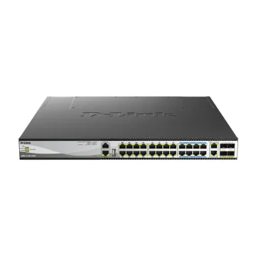 D-Link Switch Managed PoE+ 12-Port 2 SFP Ports (DMS-1250-12TP)