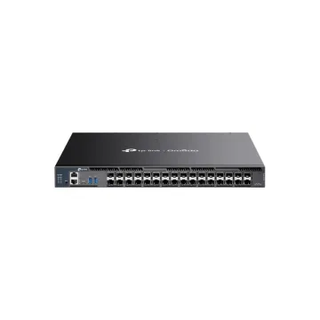 TP-Link Omada 26-Port 10G Stackable L3 Managed Aggregation Switch with 6 25G Slots SX6632YF