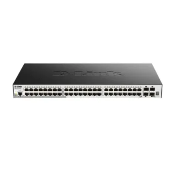 D-Link Switch 52-port Stackable Gigabit ncluding 4 10GbE SFP+ ports (DGS-1510-52X)