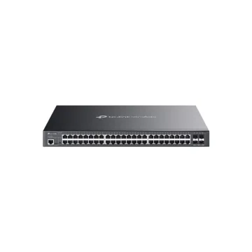 TP-Link Omada Switch 48-Port Gigabit and 4-Port 10GE SFP+ L2+ Managed with 40-Port PoE+ <(>&<)> 8-Port PoE++ (SG3452XMPP)