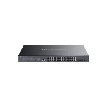 TP-Link Omada Switch 24-Port Gigabit and 4-Port 10GE SFP+ L2+ Managed with 16-Port PoE+ <(>&<)> 8-Port PoE++ (SG3428XMPP)
