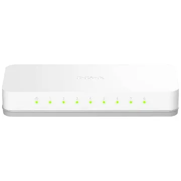 D-Link Desktop Switch 8-Port Fast Ethernet Easy Unmanaged (GO-SW-8E)