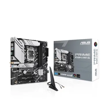 ASUS MOTHERBOARD PRIME B760M-A WIFI D4, 1700, DDR4, MATX