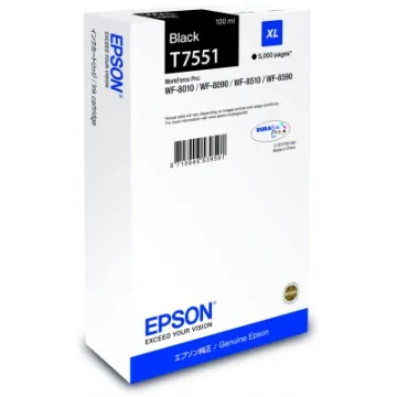 Epson Cartridge Black XL C13T75514N