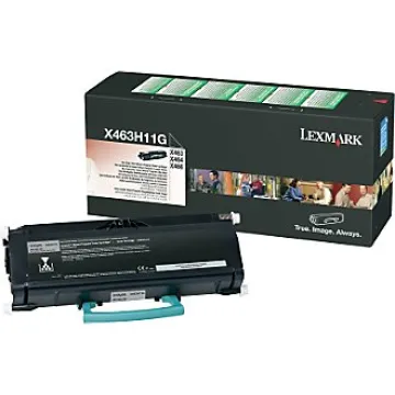 LEXMARK Toner High Black X463H11G
