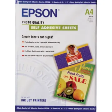 EPSON Paper Photo Quality Self Adhesive C13S041106