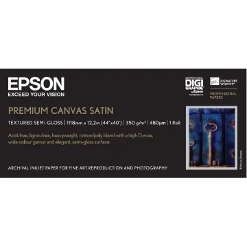 EPSON Paper Premium Canvas Satin Roll C13S041848