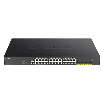 D-LINK Switch DGS-1250-28XMP 24 Gbit Port 4x10G SFP+ POE