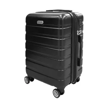 ANDA SEAT LUGGAGE LG1 BLACK CABIN (56x38x24cm) with TSA LOCK, EXPANDABLE